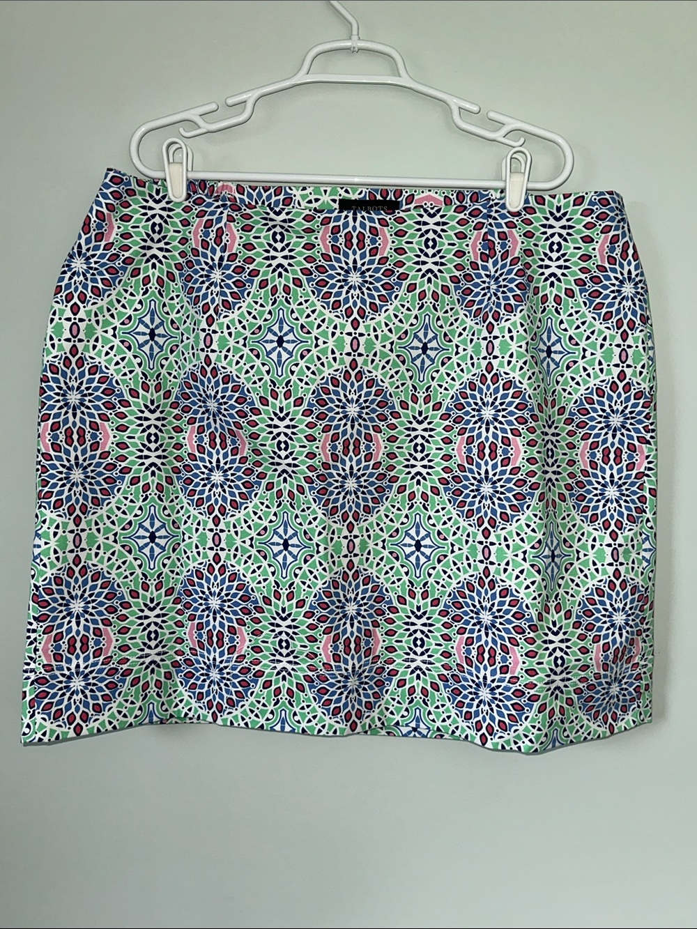 Talbots Kaleidoscope Print Skirt 20WP